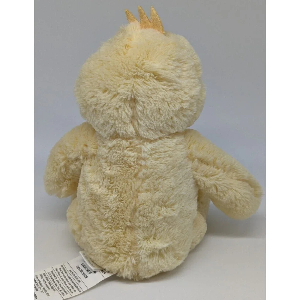 Silver One Intl Yellow Chick Plush Easter Spring Stuffed Animal Toy Sewn Eyes‎